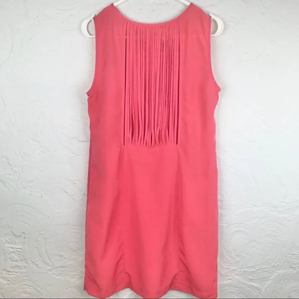 Zara Basic Pink String Back Sleeveless Shift Dress